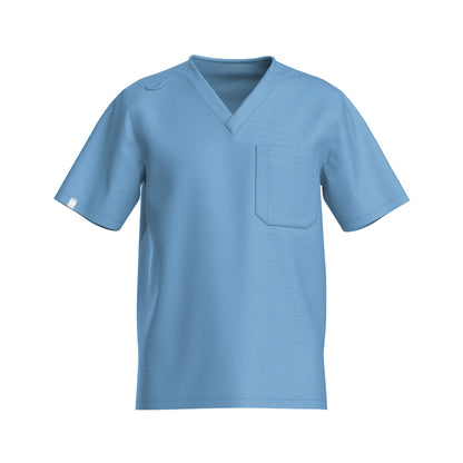 Men's V-neck Scrub Top