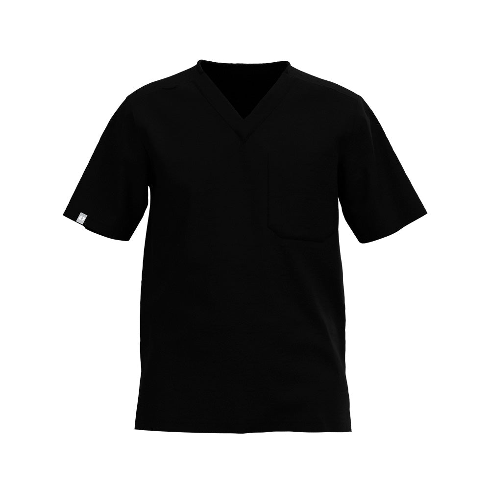 Men's V-neck Scrub Top