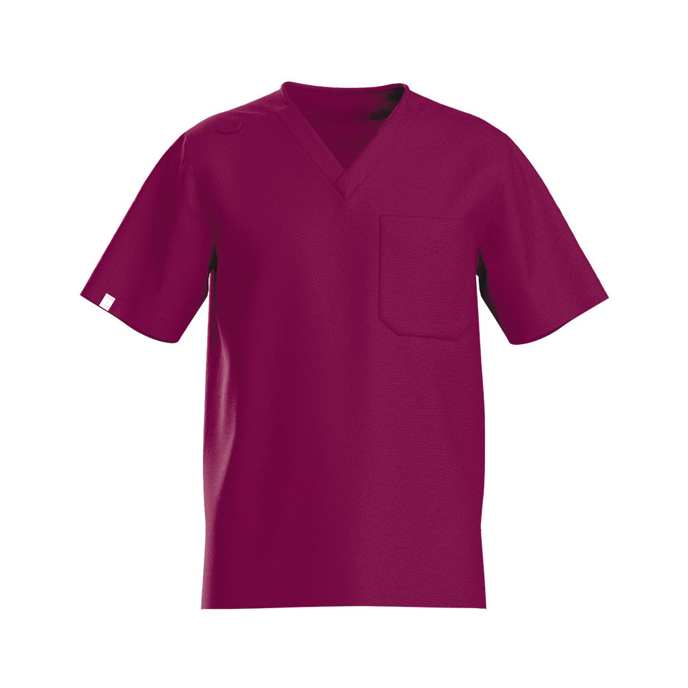 Men's V-neck Scrub Top