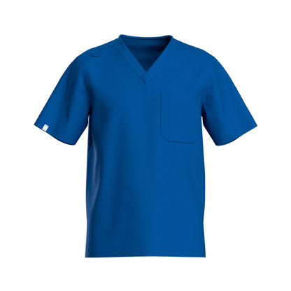 Men's V-neck Scrub Top