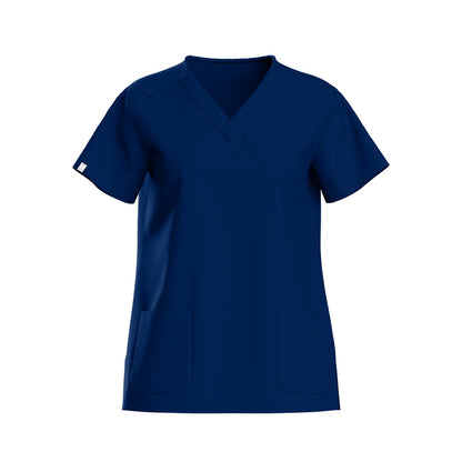 Women's V-neck Scrub Top