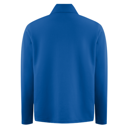 Men's Poly-Cotton Fleece Performance Long Sleeve Full-Zip