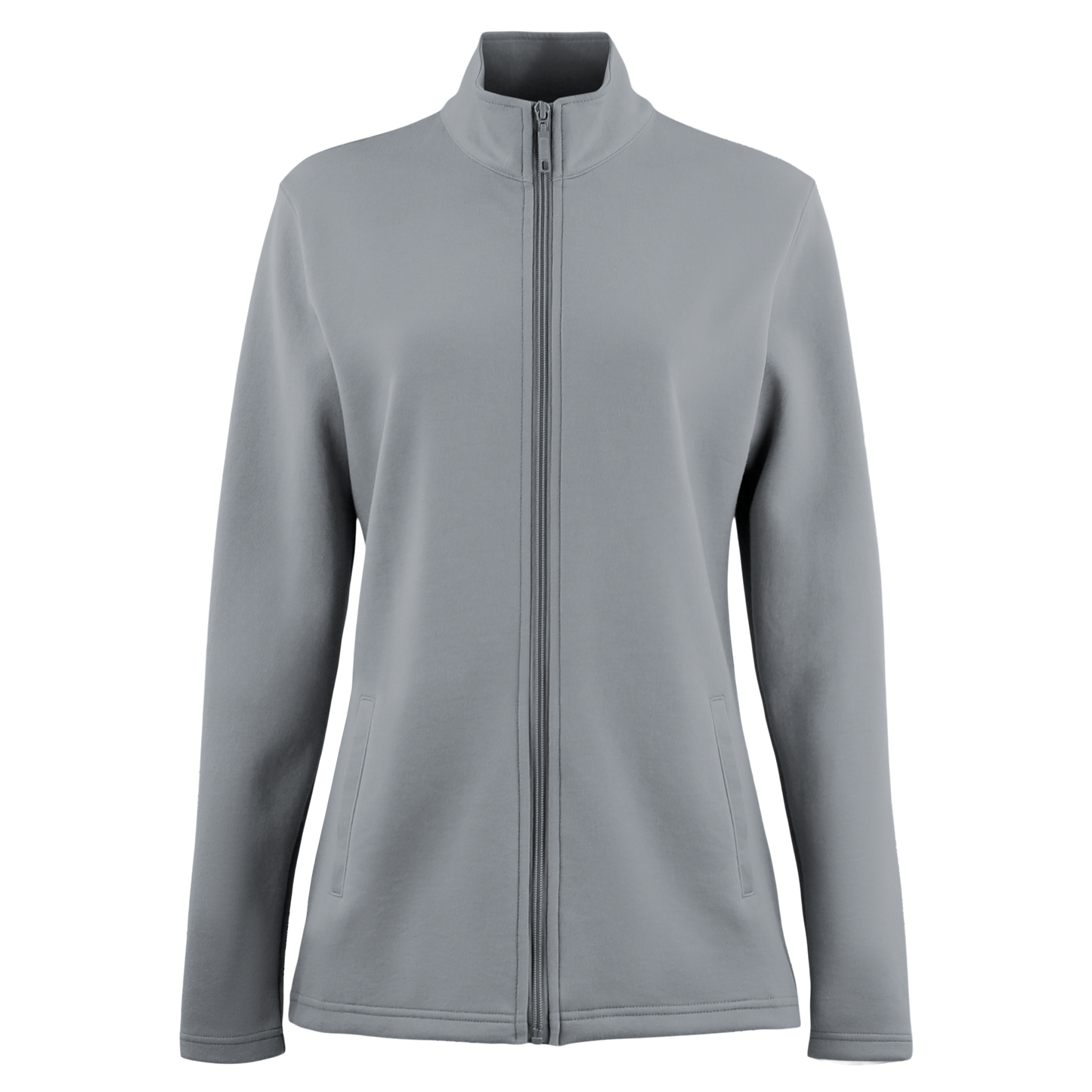 Women's Poly-Cotton Fleece Performance Long Sleeve Full-Zip