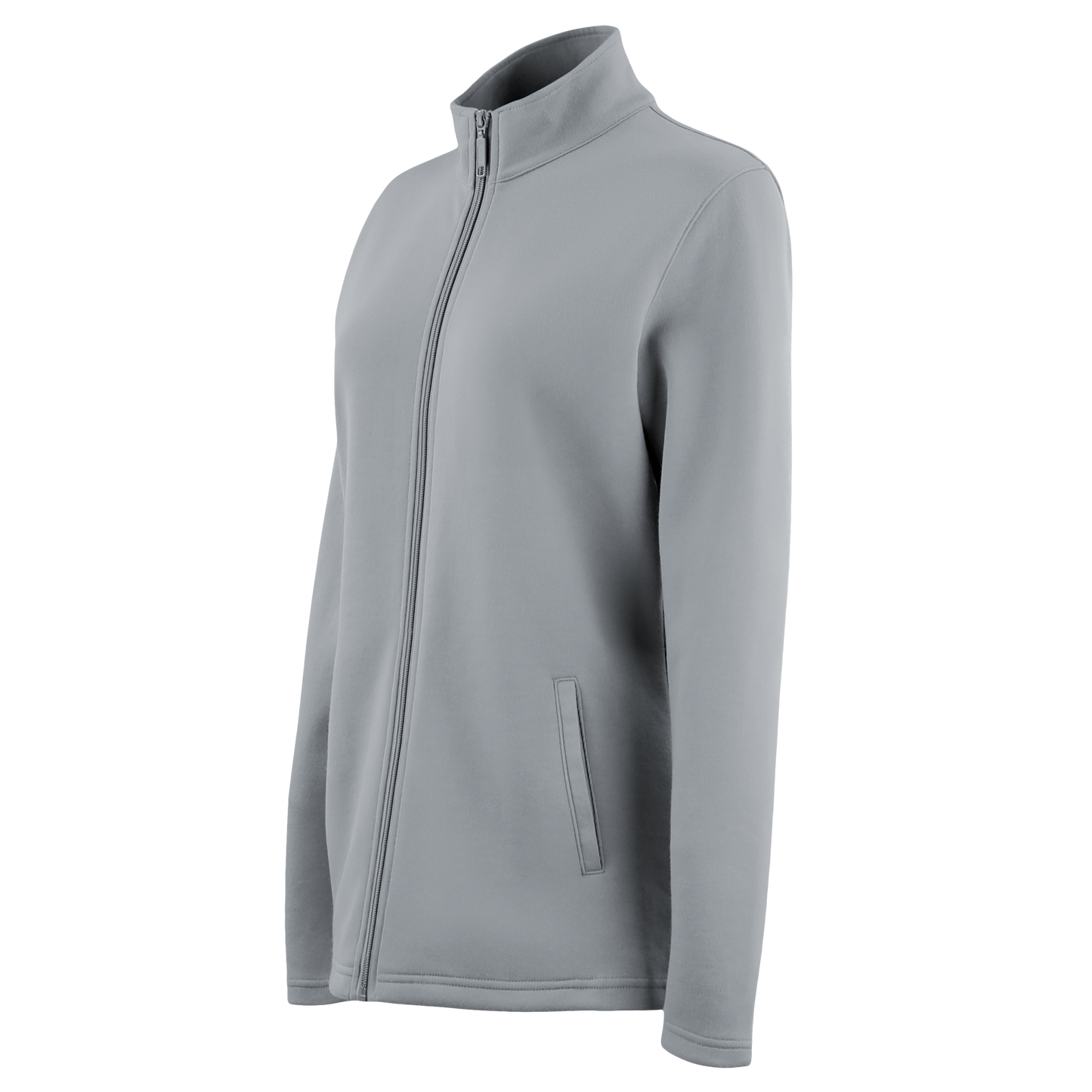 Women's Poly-Cotton Fleece Performance Long Sleeve Full-Zip
